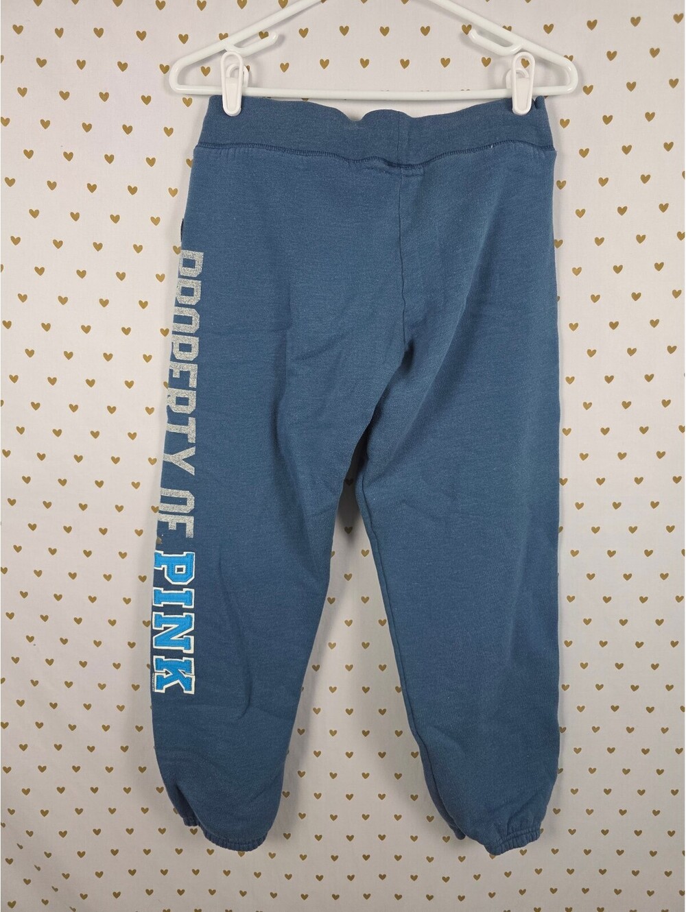Victorias Secret PINK Vintage y2k UNIVERSITY Sweats Sweatpants Joggers SMALL